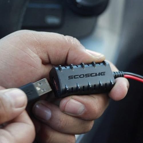 Scosche OBD2QC3-SP 12V Fused USB Quick Charge 3.0 to 5V Dash Cam Hardwire Kit - 5FT QC3 to ODBII Port Stealth Installation for Car Camera Charger Including Nexar Dashcam - High/Low Voltage Protection - Image 4