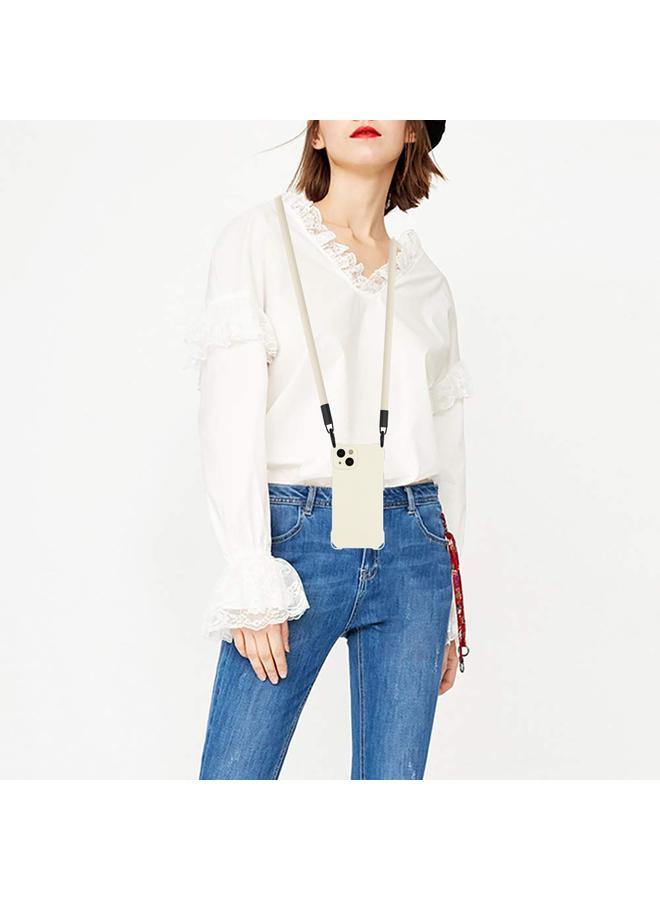 S-TOP Case For iPhone 15 Plus Four-corner Shockproof TPU Phone Case with Lanyard - Image 4