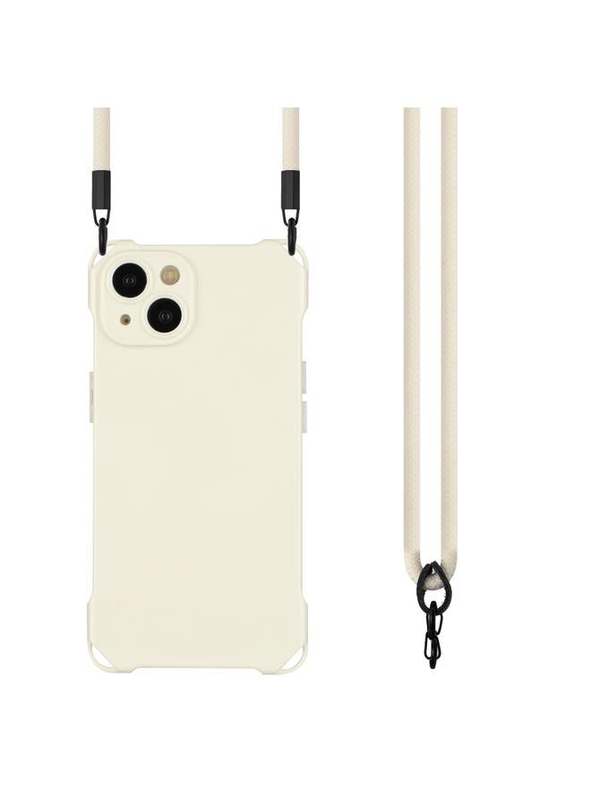 S-TOP Case For iPhone 15 Plus Four-corner Shockproof TPU Phone Case with Lanyard - Image 2