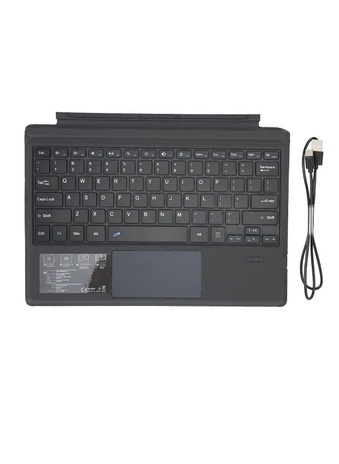 Generic - Wireless Keyboard, Magnetic Absorption Slim Bluetooth Keyboard Multifunctional Scissors Feet Trackpad for Surface Pro 3/4/5 Tablet - Image 1
