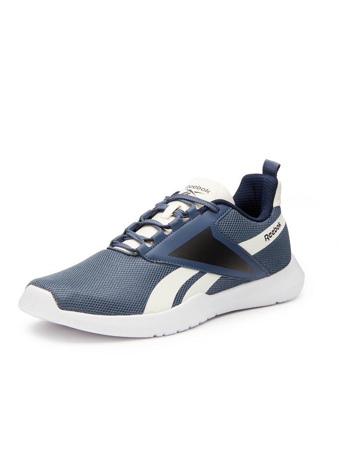 Reebok Men'S Evander Smoky Indigo-Vector Navy-Classic Whi Running Shoe-8 Kids Uk (Hmp04) - Image 1