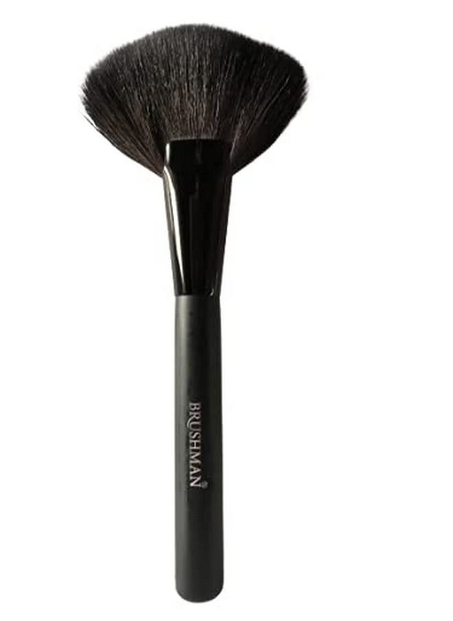 Brushman - Professional Makeup Brush For Girls/Women (Fan Blush {L}) - Image 1