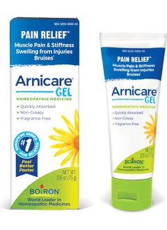 Boiron Arnicare Gel, 2.6 Ounce, Topical Gel For Muscle Pain, Swelling, Stiffness And Discoloration From Bruising. Natural Active Ingredient  - Image 1