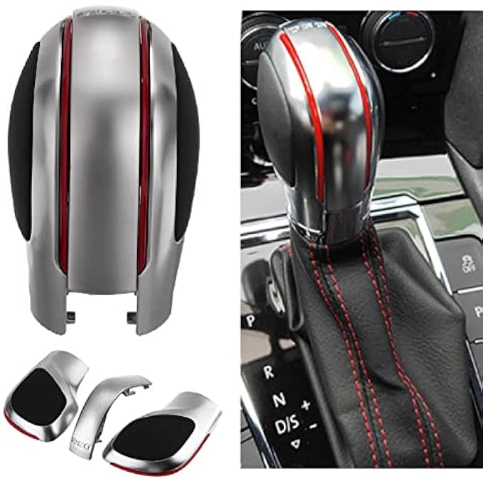 rayihni Gear Shift Knob Cover Lever Headball Cover Fit for Golf MK6 MK7 R Fit for Passat B7 B8 CC - Image 2