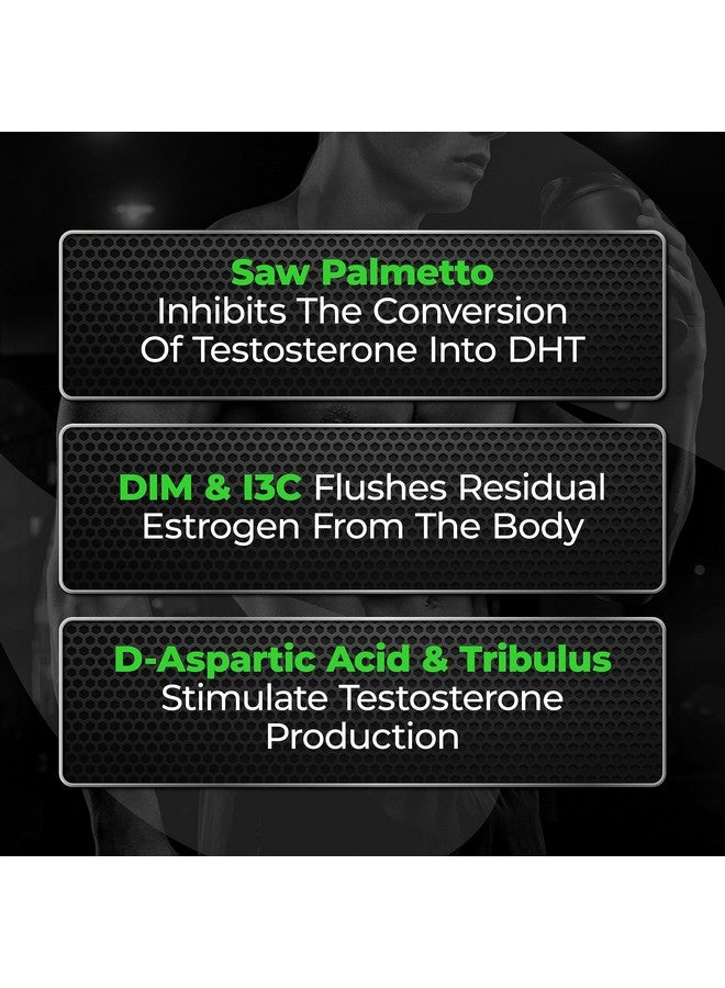 Species Nutrition Testolyze Natural Testosterone Booster, Made with 1250mg Tribulus, DIM, Indole 3 Carbinol, Saw Palmetto, T Booster, Supplement for Bodybuilding, Increased Libido 180 Caps - Image 5