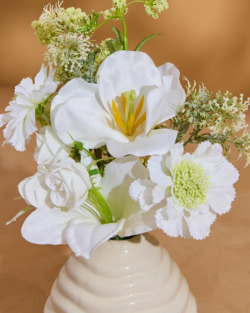 REDTAG Artificial Flower Arrangement In Ceramic Pot
