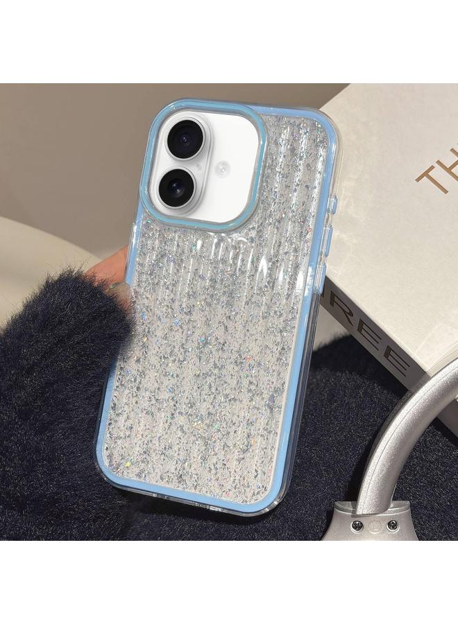 إيروريكس جراب لهاتف iPhone 16، جراب هاتف هجين من مادة TPU، مموجة لامعة من البولي كربونات - Image 1