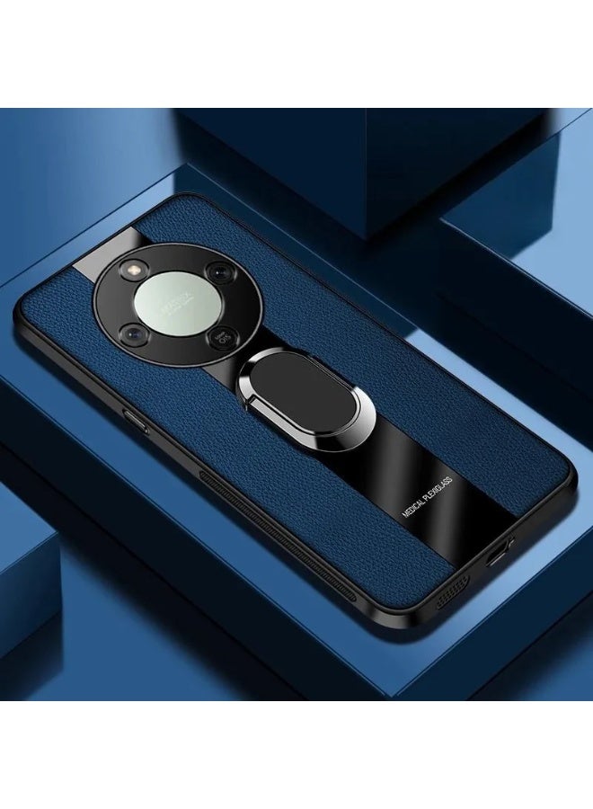 حافظة هاتف HONOR X9d 5G، حافظة جلدية جديدة، مزودة بحامل للهاتف ومرفق مغناطيسي - Image 1