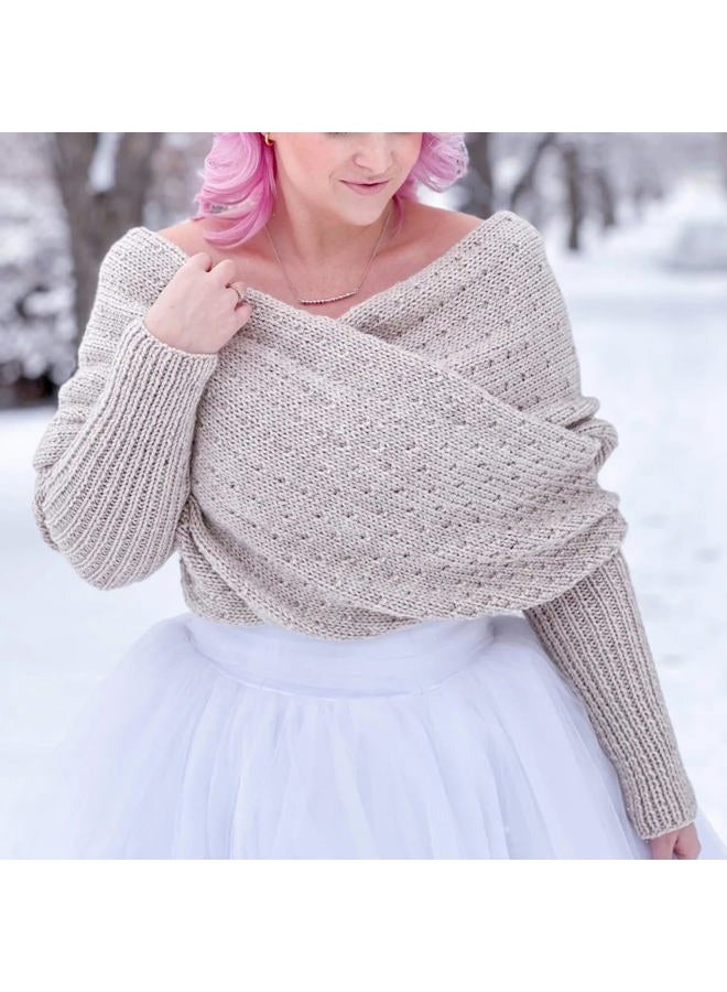 Lion Brand Yarn Wool-Ease Yarn, Worsted-Weight Yarn for Knitting and Crocheting, 1 Pack, Dark Rose Heather - Image 3