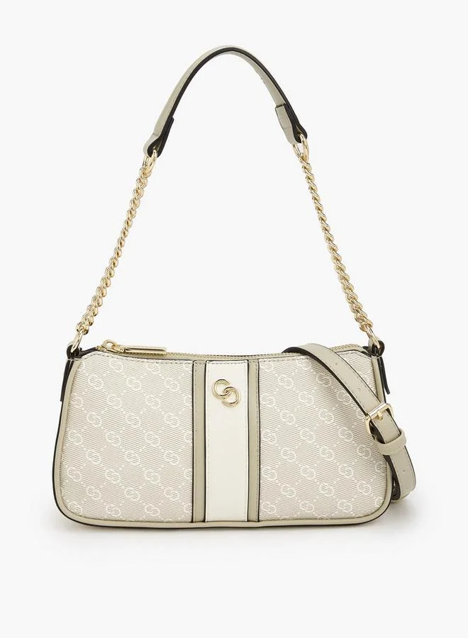 سيليست رمادي مطبوع شعار متطابق