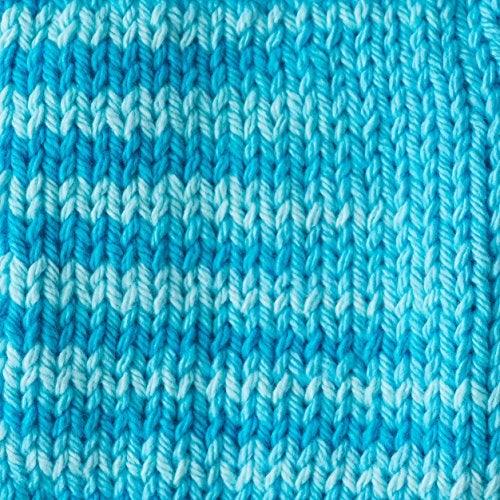 Lily Sugar'n Cream Super Size Ombres Yarn, 3 oz, Swimming Pool, 1 Ball - Image 4