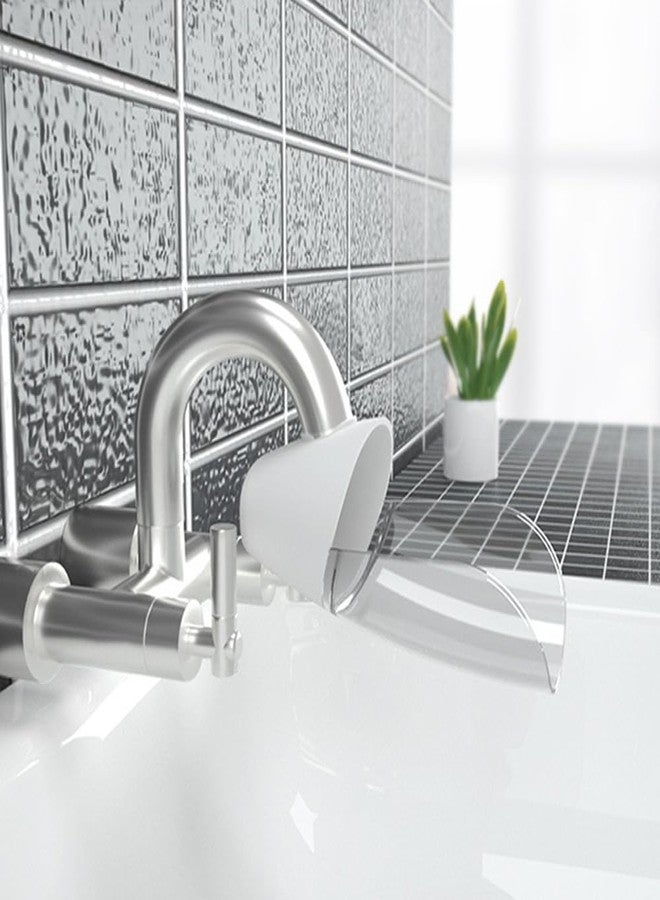 Elfzone Faucet Extender - 4 Pack Sink Xxtender, Faucet Extender for Toddlers Baby Children Hand Washing, Bathroom Kitchen Spout Extender for Faucet, Adjustable Faucets Extension - Image 3