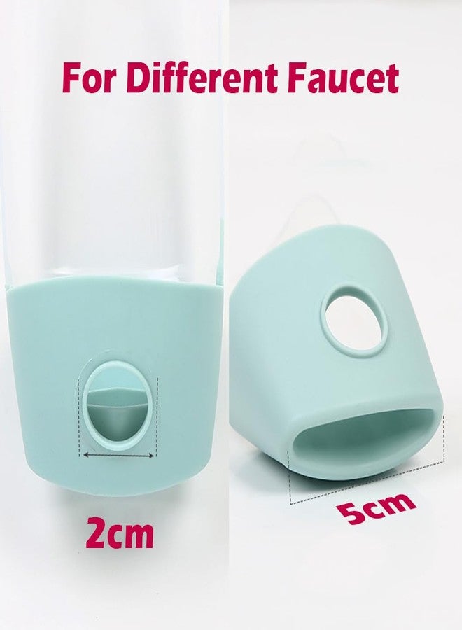 Elfzone Faucet Extender - 4 Pack Sink Xxtender, Faucet Extender for Toddlers Baby Children Hand Washing, Bathroom Kitchen Spout Extender for Faucet, Adjustable Faucets Extension - Image 2