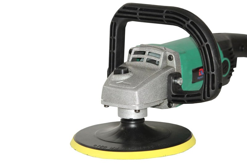 Digital Craft Adjustable Speed Car Buffer Polishing Waxing Machine Vehicle Surface Paint Care Washing Polisher Vehicle Polisher MachineVehicle Duster7Inch Orange Sponge Pad - Image 4