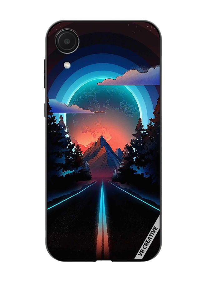 VR CREATIVE Protective Case Cover For Samsung Galaxy A03 Core Road To Paradise Design Multicolour - Image 1