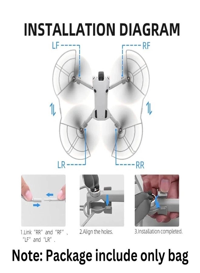GetZget® Lightweight Propeller Guards for Dji Mini 4 Pro - Enhanced Protection Accessories for Your Propellers - Image 3