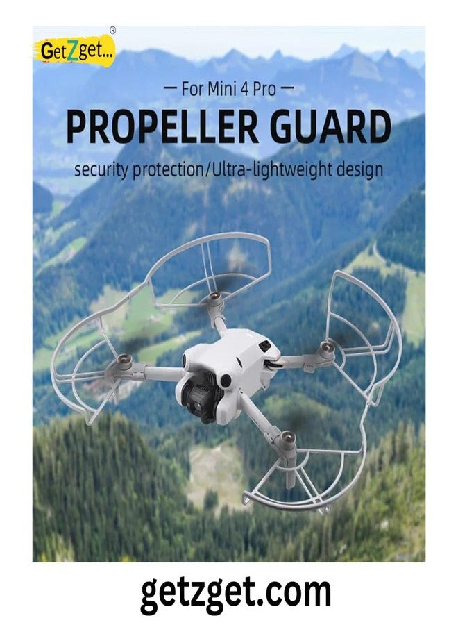 GetZget® Lightweight Propeller Guards for Dji Mini 4 Pro - Enhanced Protection Accessories for Your Propellers - Image 2