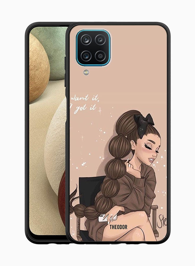 Theodor Protective Case Cover For Samsung Galaxy A12/M12 Girl Setting - Image 1