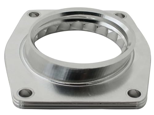 aFe Power Silver Bullet Throttle Body Spacer Kit GM Silverado/Sierra 1500 14-24/Tahoe/Suburban/Yukon/XL 15-24 V8-5.3L #46-34008 - Image 3