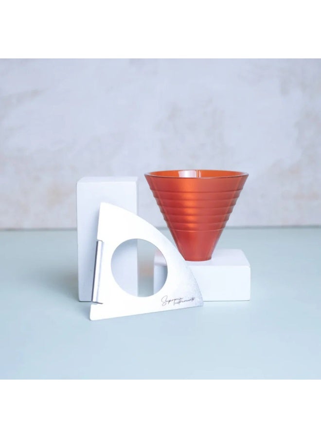 سوبريما إنسترومنتس قطارة Suprima Instruments SD1R أمبر – مصنوعة من البولي كربونات الغذائي مع مسطرة من الفولاذ المقاوم للصدأ، سعة 1-2 كوب، صانعة قهوة دقيقة - Image 4