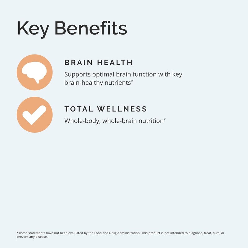 BRAINMD بار بروتين براين إم دي بنكهة الشوكولاتة الداكنة واللوز 10 بار بروتين نباتي مدعوم - Image 4