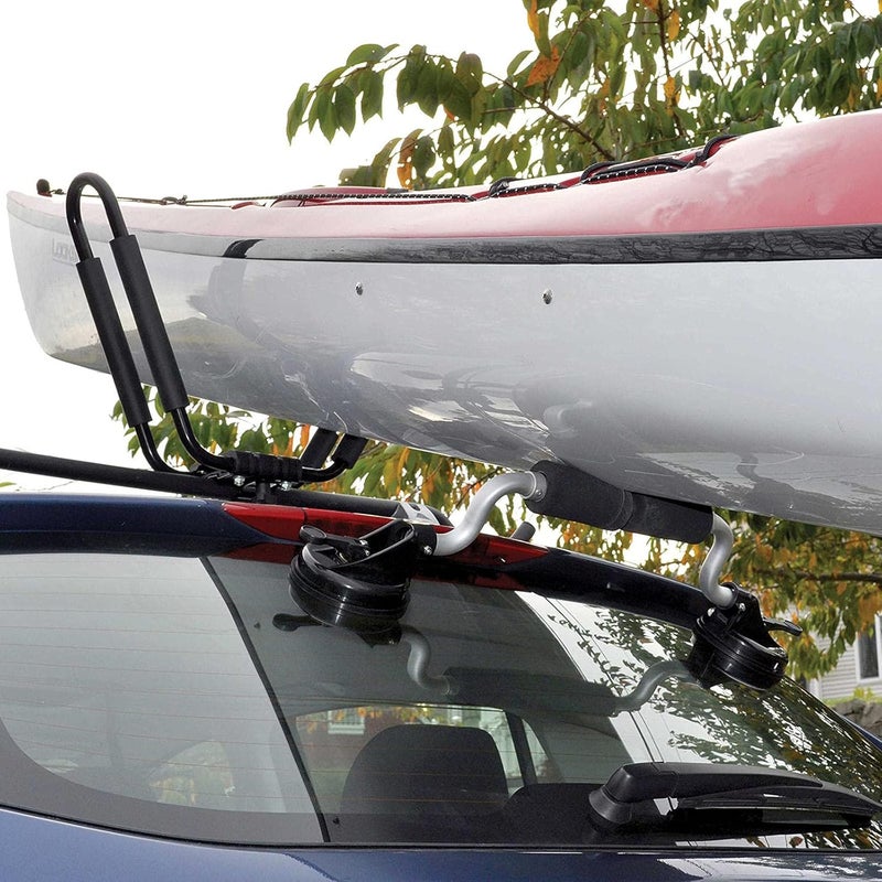 klarako Kayak Suction Cup Holder, Canoe Load Assist Rack for Mounting Kayaks and Canoes to Car Roof, Boat Roller for Travel - Image 4