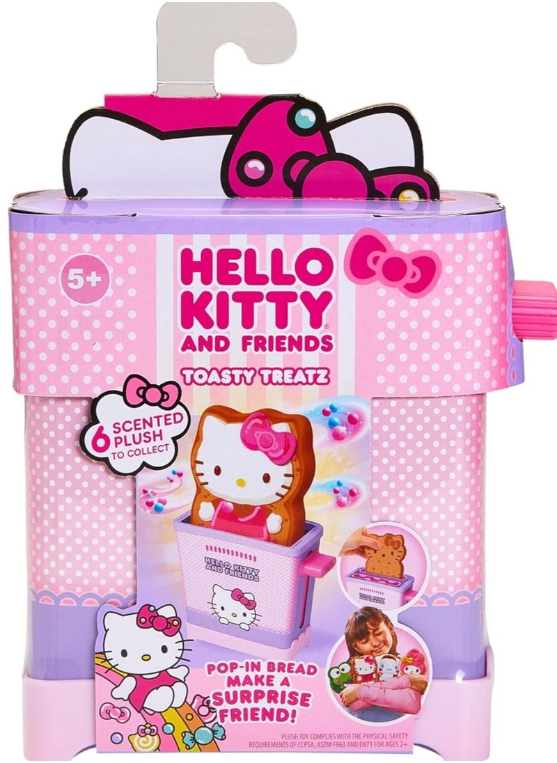 Cookeez Makery Cookeez Makery Hello Kitty Toasty Treatz Surprise Plush - 1 Piece Only, Assorted/Character May Vary  - Image 1