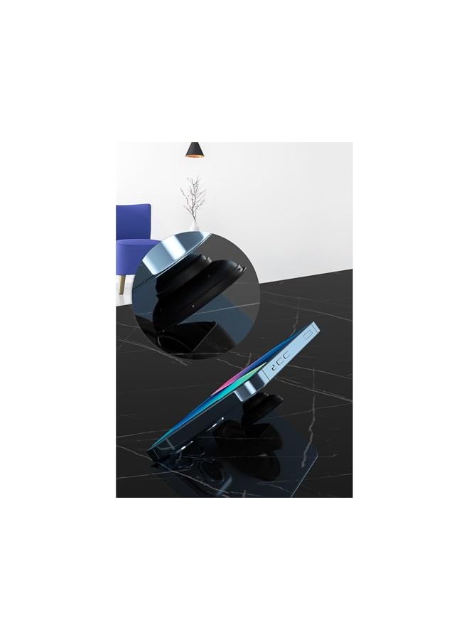 Green Tiger Expandable Phone Grip, Phone Grip Holder, Hand Phone Grip, Magnetic Phone Holder, Phone Socket for Back of Phone, Collapsible Phone Grip Compatible for Smartphone and Tablets (Black) - Image 4