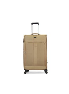 GIORDANO Giordano Trolley Bags 3 PCS Set Softside Spinners,Beige  - Image 2
