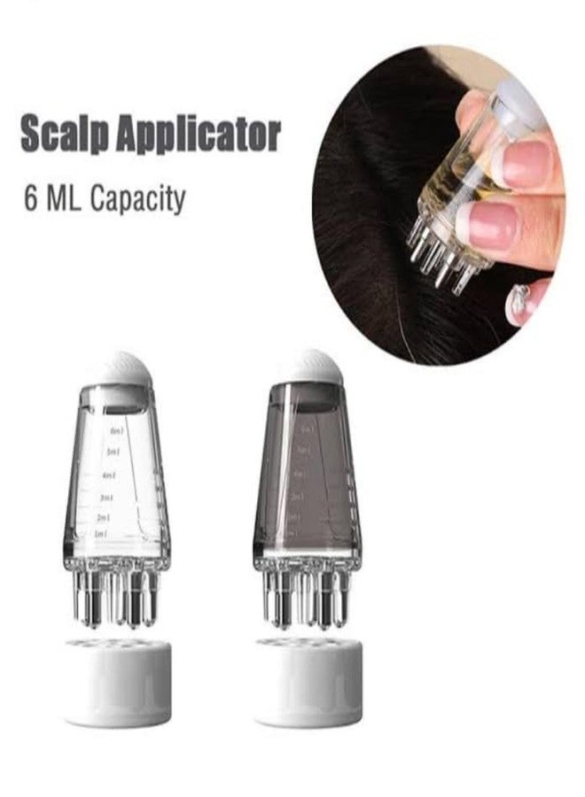 SHIELD PLUS Scalp Oil Applicator with Root Comb for Oily Hair, 6mL Dose Control, Mess-Free Lotion Dispenser Bottle for Hair Growth Serums - Image 5