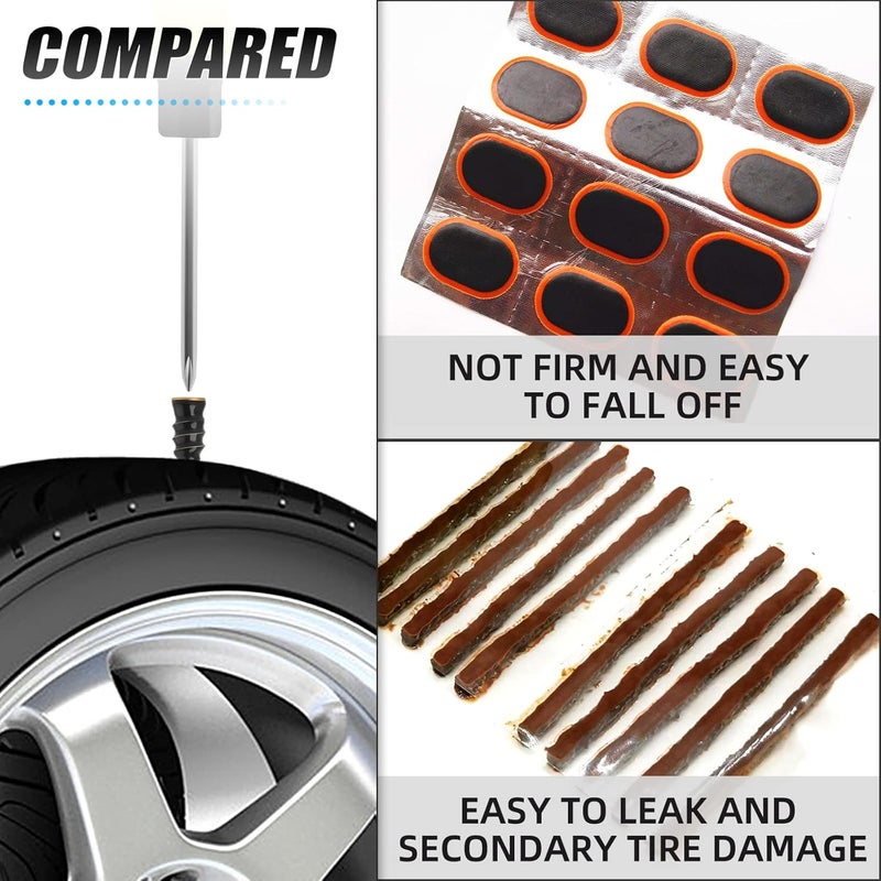 MEANLIN 80PCS Tire Repair Tool Kit - Image 5
