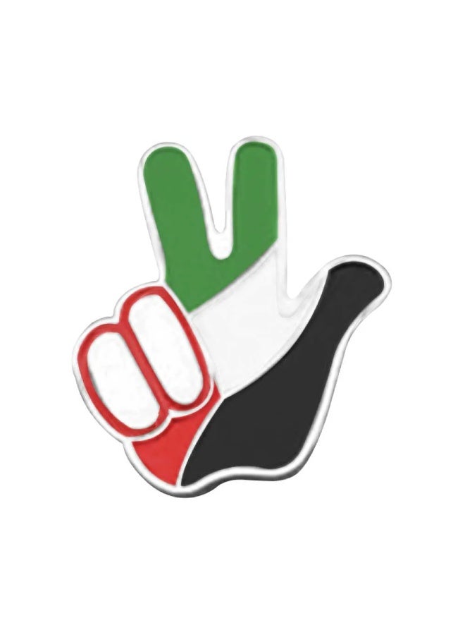 ميلز شارات بثلاثة أصابع لليوم الوطني لدولة الإمارات العربية المتحدة - Image 1