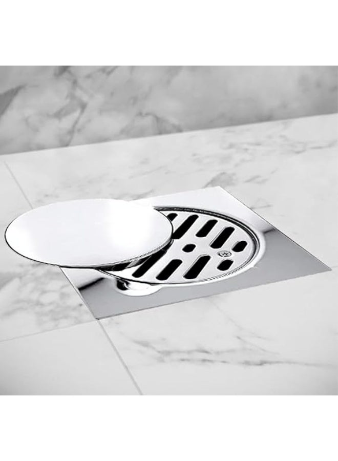 Stainless Steel 150 Mm X 150 Mm Bathroom Shower Floor Drain - Image 2