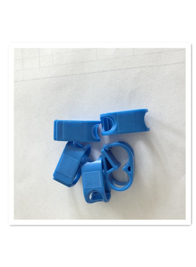 Spot Direct Supply Single-gear Water Stop Clamp Ink Pipe Clamp Soft Catheter Flow Control Interrupter Medium Hose Clamp 5-8mm-Specifications And Models:White 5-8  - Image 5