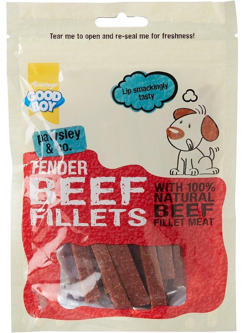 Good Boy Tender Beef Fillets Dog Treats 90g