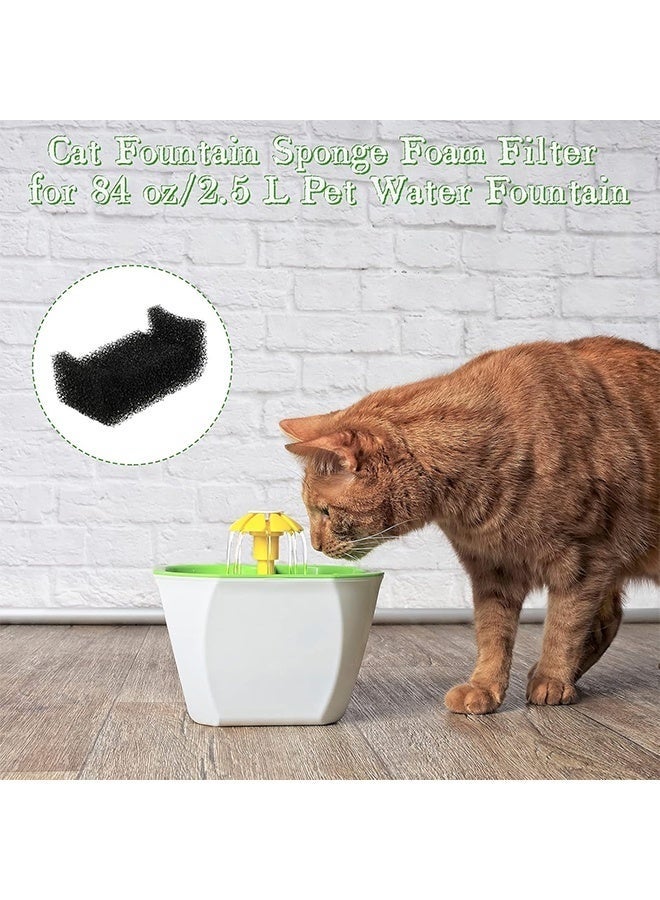 فلتر إسفنجي لنافورة مياه القطط، فلتر إسفنجي بديل لنافورة مياه الكلاب الأليفة (8 قطع) - Image 5