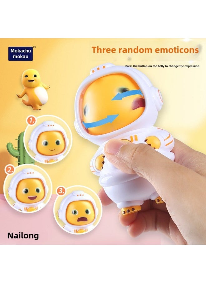 Generic - Authorized NAILONG Funny Face-changing Toy Sichuan Opera Face-changing Panda Cartoon Small Milk Dragon Ornaments Hanging Card Keychain-Color:Face-changing Panda  (random Color Can Be Noted) - Image 1
