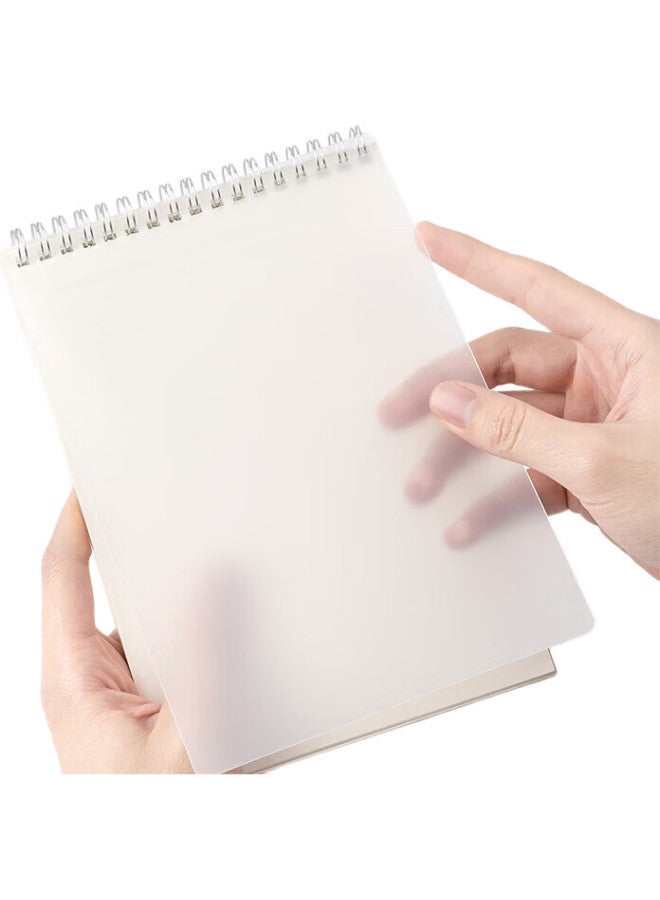 Deli A5 Notebook, Student Exam Error Correction Book, 80 Sheets, 2 Spiral Notebooks, Flip-Top Lined Paper, Lpa580-02 - Image 1