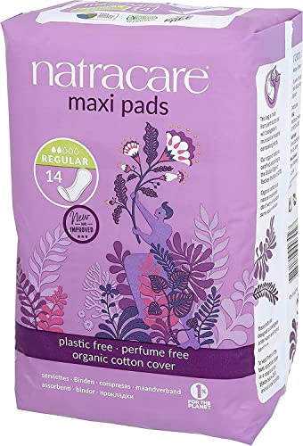 Natracare Pads Maxi Regular 14 Count (6 Pack) - Image 5