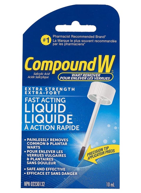 Wart Remover Extra Strength Fast Acting Liquid Salicylic Acid 10 ml