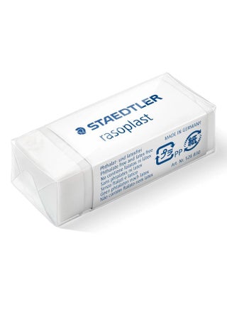 Rasoplast Eraser White