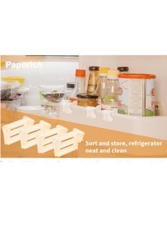 RATSAW 8Pcs Fridge Divider Refrigerator Door Organizer Drawer Adjustable Separators  - Image 5