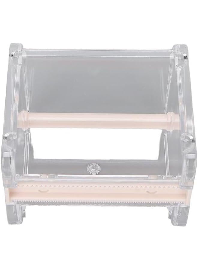 Generic Transparent Visible Packaging Tape Dispenser Cutter Roll Tape Holder Organizer Desktop Office Tape Holder DIY Sticker Roll Tape Cutter Holder Storage Tape, Adhesives and Fasteners, Tape Dispensers - Image 4
