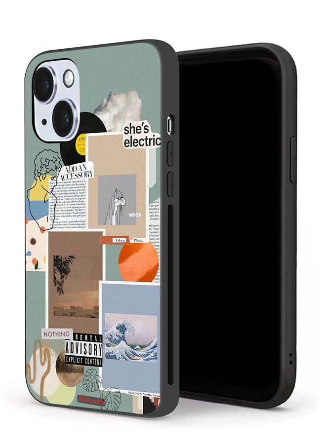 Tolwak Apple iPhone 14 Protective Case She Is Electric - Image 1