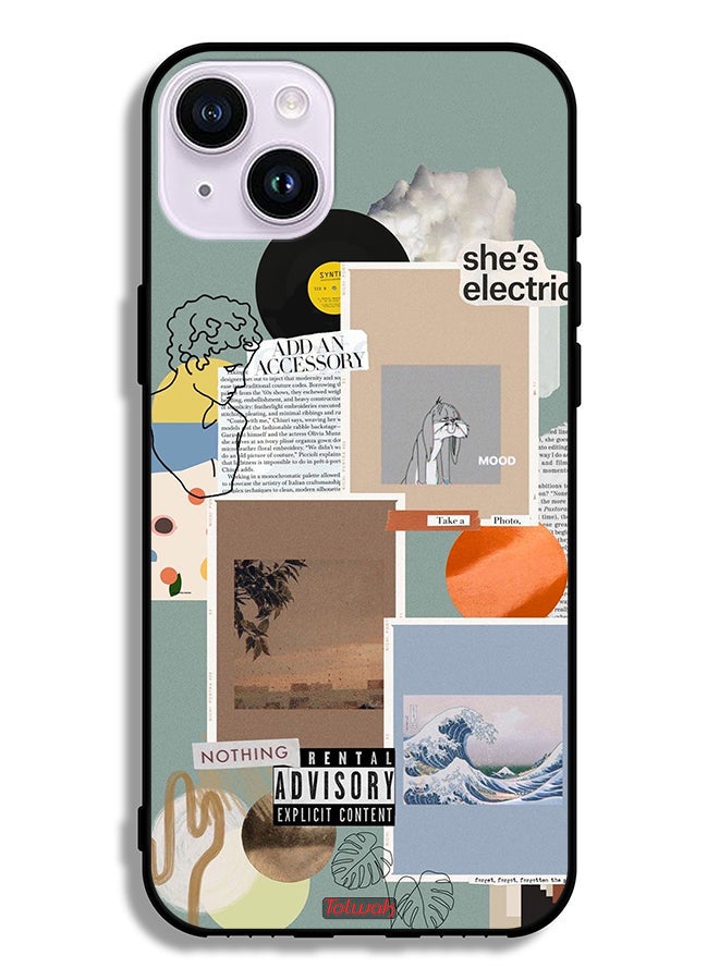 Tolwak Apple iPhone 14 Protective Case She Is Electric - Image 2