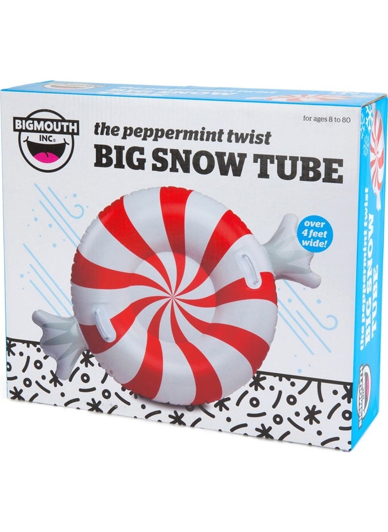 Big Mouth Peppermint Candy Inflatable Sled and Float  - Image 2