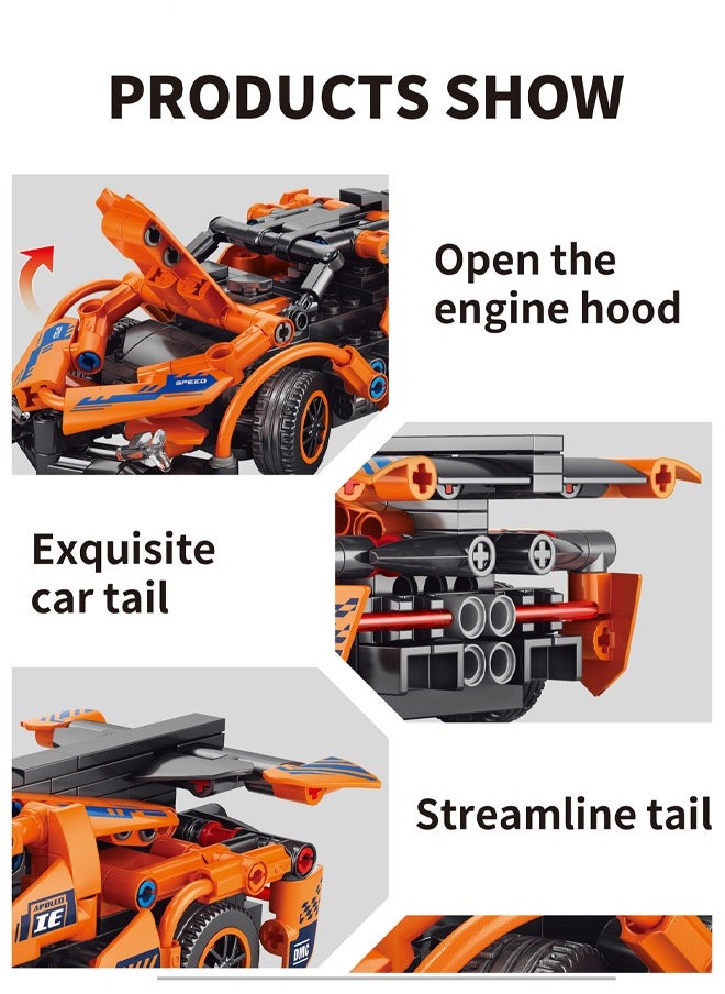 Generic 70031D remote control car model building toy set (319 Pieces) 6+Years  - Image 4