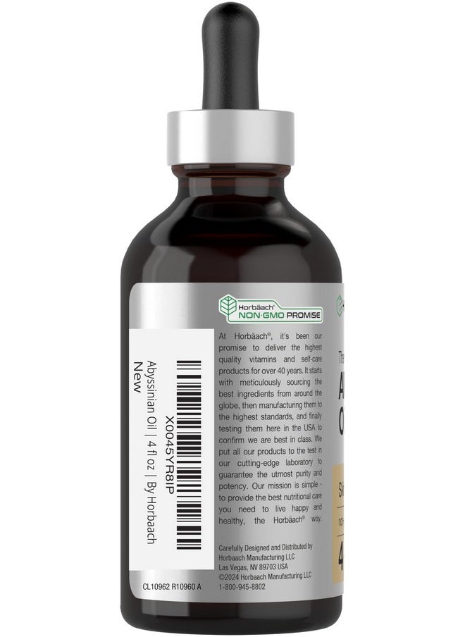 Horbäach Horbäach Abyssinian Oil | 4 fl oz | Hair and Skin Oil | Paraben, SLS and Fragrance Free | from Crambe Abyssinica Seed  - Image 3