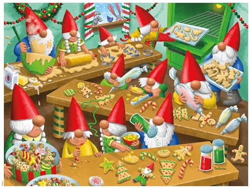 Ceaco Holiday Gnomes Get Baking 300 Piece Jigsaw Puzzle - Image 5