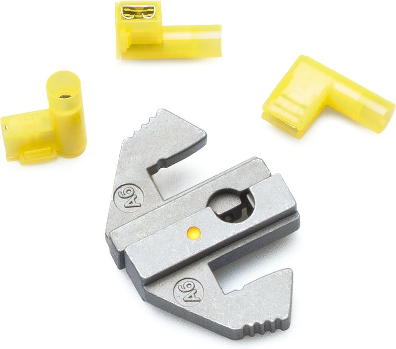 Wirefy ICD-A6 Crimping Die for Insulated Flag Connectors 12-10 AWG – Interchangeable Quick-Change Die for Crimping Tools – Precision Crimp for Electrical Terminals - Image 1